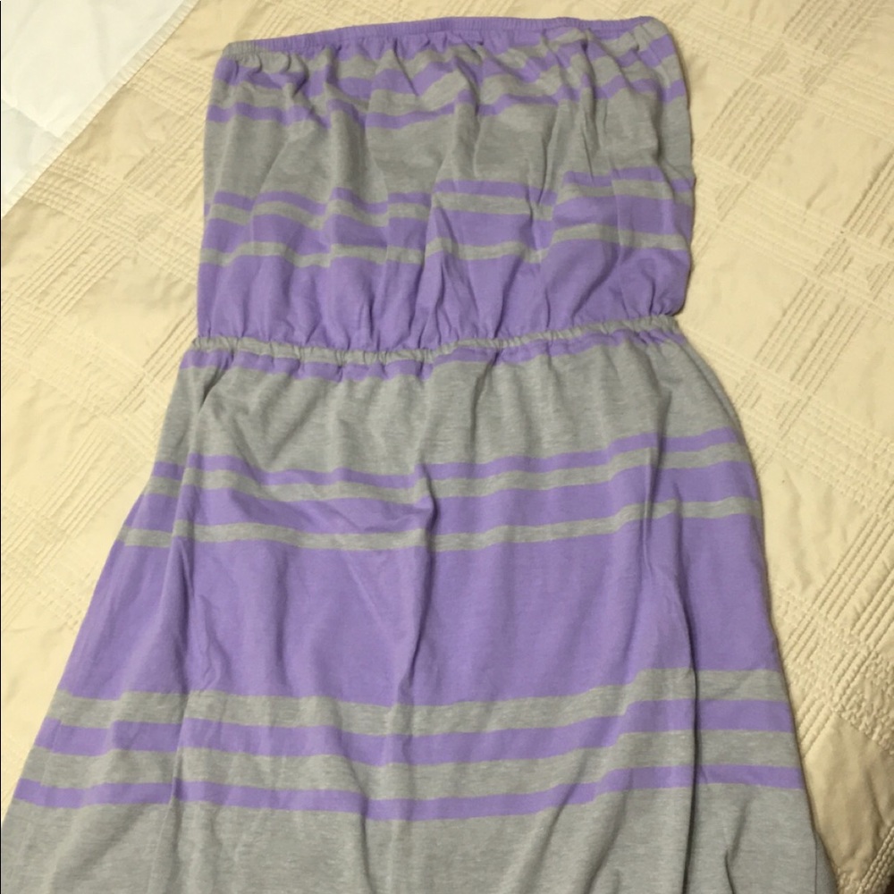 Cotton Old Navy Strapless Dress